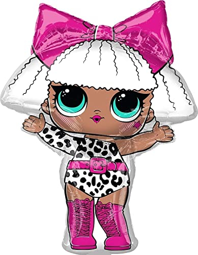 tons of fun balloons LOL Surprise - Diva Form Ballon 35 x 26 / 89cm x 66cm
