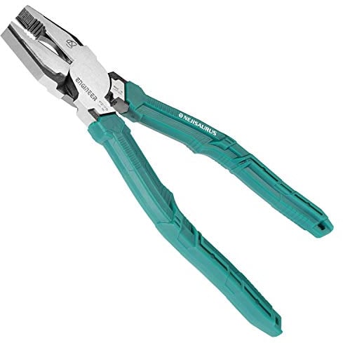 Electricians Cable Side Cutting Pliers with Screw-Removal + Crimping Jaws. ENGINEER PZ-78