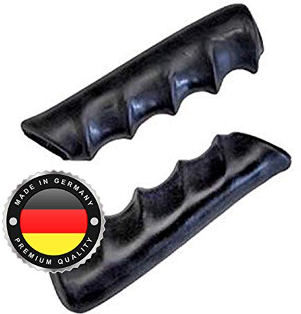BKM – 2X Universal Fahrradgriff Ø 22 mm | Fahrradgriffe für BMX, Fahrrad, E-Bike, Schubkarre, UVM. | hochwertiges PVC | handgelenkschonend und rutschfest | Fahrrad- und Rollerlenker