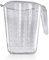 Messbecher 1l Kunststoff Transparent Messkanne Füllvolumen 1 Liter Literbecher