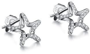 kadabra Ohrstecker Stern, Legierter Stahl