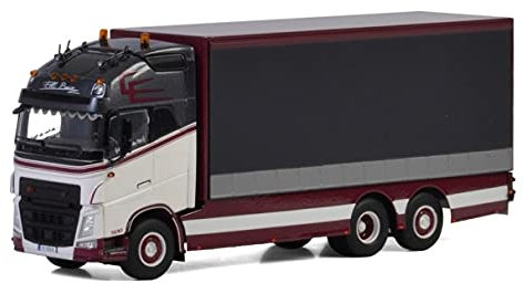 Für Volvo FH4 Globetrotter XL 6x2 TAG Achse RIGED LKW VORHANG 01-2578 1/50 Druckguss Modell LKW