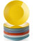 LOVECASA, Serie Sweet, Dessertteller, Porzellan, 12-teilig, 21 cm, Pure Farbe