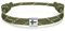 J.Endéar Kreuz Nautisches Armband Herren | Handgefertigtes Segeltau Paracord mit Silber 925 Spirit Armband Damen | Jungen Geschenk Surf Sea Armband, Grün