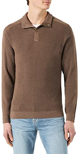 s.Oliver Men's Pullover, Brown, XXL