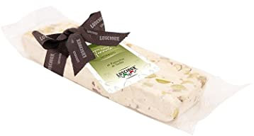 LUSCIOUX Fetta Torrone morbido 120 g in Flow Pack (Al Pistacchio di Sicilia)