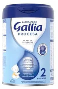 Gallia Procesa 2ème Âge 6-12 Mois 800 g