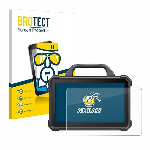 BROTECT Schutzglas für Launch X-431 Tab VII (Tab 7) Elite Schutzfolie Panzer Folie Glas Displayschutz Made in Germany [ 9H, Anti-Fingerprint]