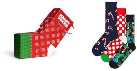 Happy Socks 3-PACK X-MAS STOCKING SOCKS GIFT SET (36-40)