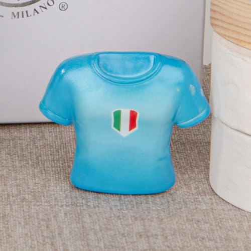 Doni Bomboniere Primera 12 piezas imán camiseta de futbolista nacional Gadgets fiesta tema fútbol pensamientos comunión santa confirmación 18 años cumpleaños Finefesta abrirfiesta imán Italia jugador
