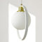 bamyum Newrey Hängelampe Weiß Glas Modern Pendelleuchte Metall Kronleuchter Lampe Wohnzimmer Schlafzimmer Esstisch Küchenlampe