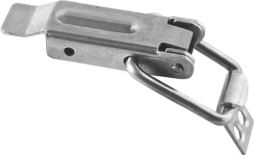 Connex Kistenverschluss – Edelstahl rostfrei – Spannverschluss | Hebelverschluss – Kappenschloss für Kisten und Schubladen – 75 x 30 mm – 30 mm – passend zum Kistenverschluss