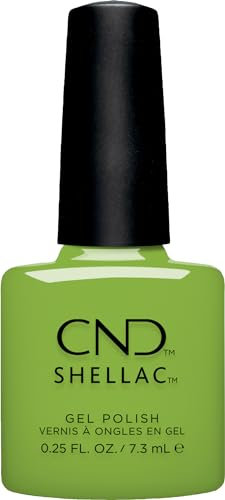 CND Shellac Meadow Glow - No. 470 Green - Original CND - UV Polish - Nail Design - Gleam & Glow Collection
