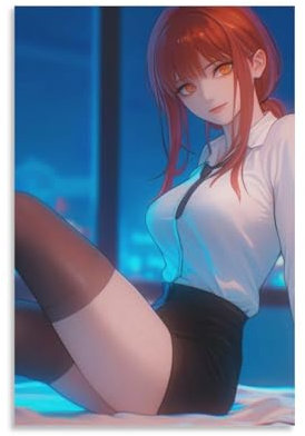 Chainsaw Man Anime Poster (18) Wall Art Poster Scroll Canvas Painting Picture Living Room Decor Home 08x12inch(20x30cm)