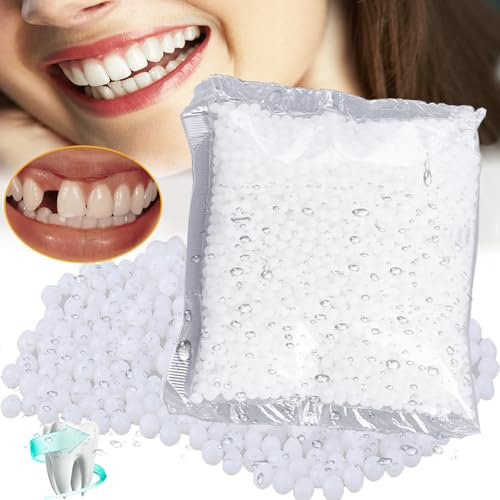 lankai Perline Temporanee di Riparazione dei Denti 100g, Materiale di Riempimento Dei Denti, Kit di Riparazione Dei Denti, Dente Provvisorio, per Riempimento di Denti Mancanti e Rotti