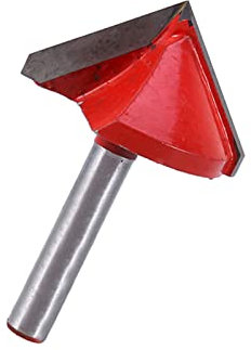 Engraving Cutter Tool, 1/4 Shank Router Bit Engraving V Shape Groove Woodwork Cutter Trim Chamfer Bit