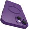 VCGFJD Magnetic for iPhone 14 Plus Case with Camera Lens Protector [Compatible with Magnetic], Matte Metallic Lustre Slim Soft TPU Bumper Shockproof Phone Case for iPhone 14 Plus 6.7 -Purple
