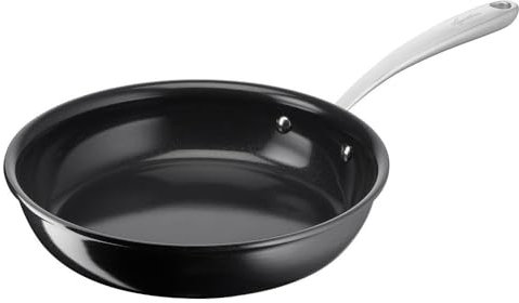 Lagostina Desideria, Padella 24 cm, Rivestimento in Ceramica Antiaderente, Fatta per Durare, Ridotto Impatto Ambientale, 010275040124