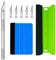 8-Piece Vinyl Wrap Tool Kit – Professional Window Tint Film & Car Vinyl Wrap Tools with 21cm Squeegee, Trimmer & 10 Felt Tools – Perfect for Glass Film, Wallpaper, DIY Crafts