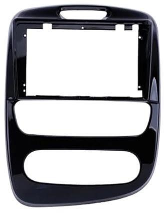 cadre façade stéréo Pour R&enault Pour Clio 4 2017 2018 2019 2 Din 9/10.1 Pouces Autoradio Carénage Panneau Cadre Tableau Bord Garniture En Plastique(Cadre de 9 pouces)