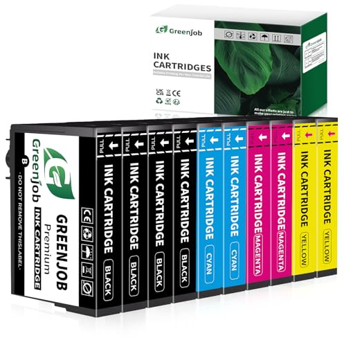 Greenjob Kompatible 604XL Kompatibel mit Epson 604 XL Patronen, 10er-Pack | Kompatible 604XL Patronen Kompatibel mit XP-2200 XP-2205 XP-3200 XP-3205 XP-4200 XP-4205 WF-2910 WF-2930 WF-2935 Drucker