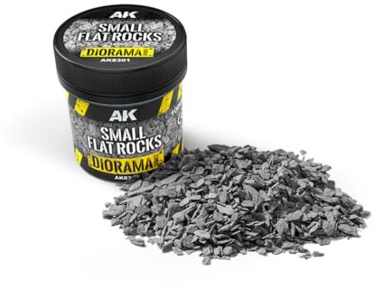 AK DIORAMA AK8301 SMALL FLAT ROCKS (100ml)
