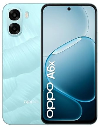 OPPO A6x 5G 4GB-128GB Azul (Ice Blue) Dual SIM
