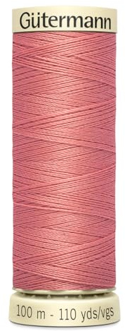 Gutermann Sew All Thread 100M Reel 080 Coral Pink