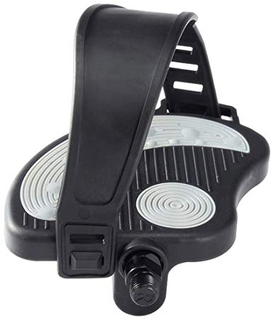YBEKI Heimtrainer-Pedale mit Riemen für Spin-Bike und Heimtrainer für den Innenbereich, 6 Monate Garantie