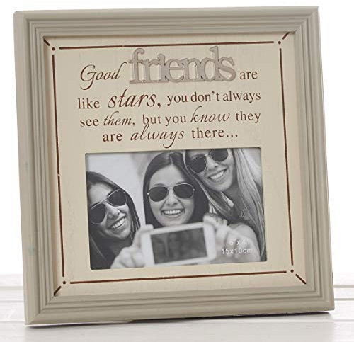 Shudehill Giftware Fine Phrases Photo Frame 6 x 4 - Good Friends