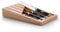 linoroso Steak Knives Set of 4 Sharp Forged German Stainless Steel Semi Serrated Steak Knife Set with Exquisite Beech Wood Knifes Block Ergonomic Handle - MAKO Series