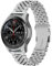 Juntan Compatible for Samsung Galaxy Watch 46mm Gear S3 Frontier Classic Bracelet Montre Acier Inoxydable Intelligente 22mm Hommes Femmes 3D Argent