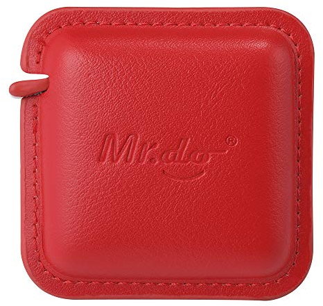 Mr.do Metro a Nastro per Cucito da Sarto Misurazione Corpo 200cm / 79 Pollici Automatico Retrattile Pelle PU Rosso