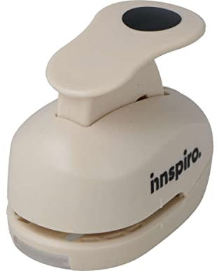 INNSPIRO Eva Foam Punch Stanzer Kreis 16 mm, Stanzer für Scrapbooking, DIY Basteln, Kartenherstellung