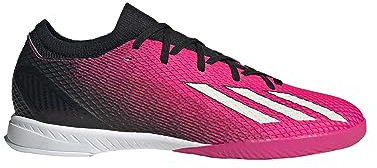 adidas Unisex X Speedportal.3 Indoor Boots, Shock Pink / Zero Metalic / Core Black, 46 2/3 EU