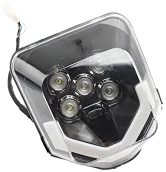 DEHIWI Motorrad Scheinwerfer Halterung Rohr Schelle Scheinwerfer Motorrad Für Husqvarna 701 501 TE250 TE300 FE FC TC 125 350 450 12V Motorrad Scheinwerfer