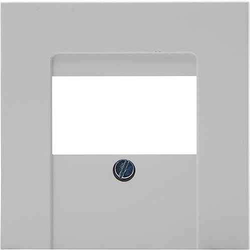 Kopp Athenis TAE-Abdeckung, grau, Matte Oberfläche, 373134188