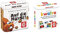 Game Factory 646273 Auf die Nüsse, das knackige Würfelspiel & 46195 Kwatro, Mini-Kartenspiel in handlicher Metalldose, Legespiel-Mix für Kinder und Erwachsene, Reisespiel