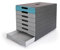 Durable Schubladenbox (Idealbox Pro) 7 Fächer, blau, 776306
