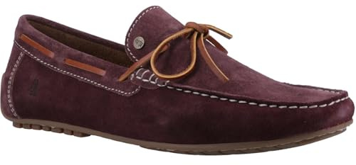 Hush Puppies Male Reuben Boat Shoe, Bordeaux, 10