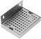 Tissting Bier Tropfschalen, Edelstahl Tropfschale für die Wandmontage für Homebrew Kegging Draft Bier Metall Bierturm Abtropfschale für Restaurants, Küchen und Bars (15.4x11.2x6.7cm/6.1x4.4x2.6 Zoll)