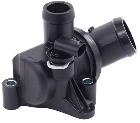 Thermostatgehäuse Kühlmittel Thermostat Gehäuse Kühlmittelsensor Dichtung Kühlmittelthermostat Kühlwasserthermostat Sensor mit Dichtring für A-Klasse W169 2004-2012 B Klasse W245 2005-2011
