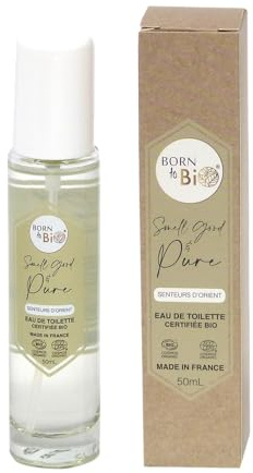 Born to bio - Eau de toilette certifie bio - Senteurs D'Orient - 50ml