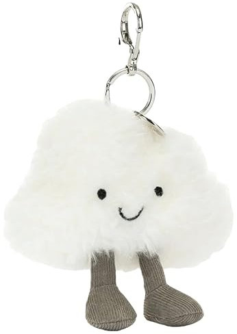 Eeyore Jelly Cat Schlüsselanhänger mit lustiger Wolke zum Anklippen, Wolke, S