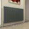 GY Bath Horizontal Radiator Anthracite Flat Panel Designer 600x1020mm Single Modern Central Heating Rads