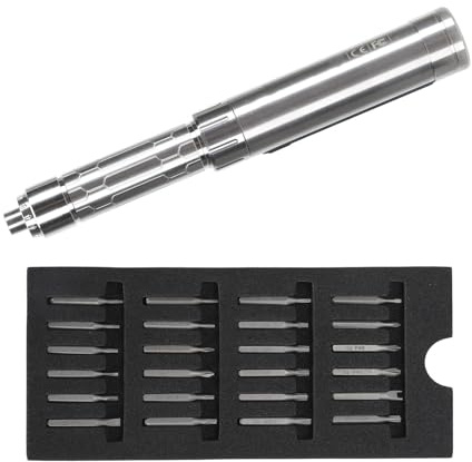 Elektrischer Schraubendreher, Wiederaufladbar, Mini-Schraubendreher-Set, Kabelloses Reparaturwerkzeug für Brillen, Laptop, Uhr, Kamera, Konsole