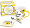 Love Mug®: Bee Gifts – Coffret cadeau avec tasse, dessous de verre et cuillère à café gravée – Cadeau attentionné – Tasse de 400 ml – Détaillant cadeau primé
