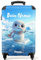 NoBoringSuitcases.com Kinderkoffer, Koffer Personalisiert, Kinder Koffer, Koffer Kinder, Kinder Reisekoffer, Koffer Hartschale, Koffer Klein, Kindertrolley, Handgepäckkoffer 55x40x20 cm (Robbe - Blau)