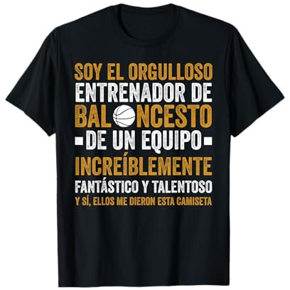 Divertido Soy El Orgulloso Entrenador De Baloncesto Coach Camiseta