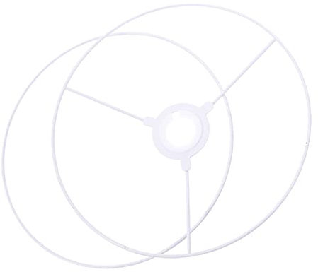 ROMISBABA Metallrahmen Für Lampenschirme Robust Und Verschleißfest Diy-lampenschirmrahmen Passend Für Vintage Und Moderne Lampenstiele Setzbar Mit Lieblingsstoff Oder Papier